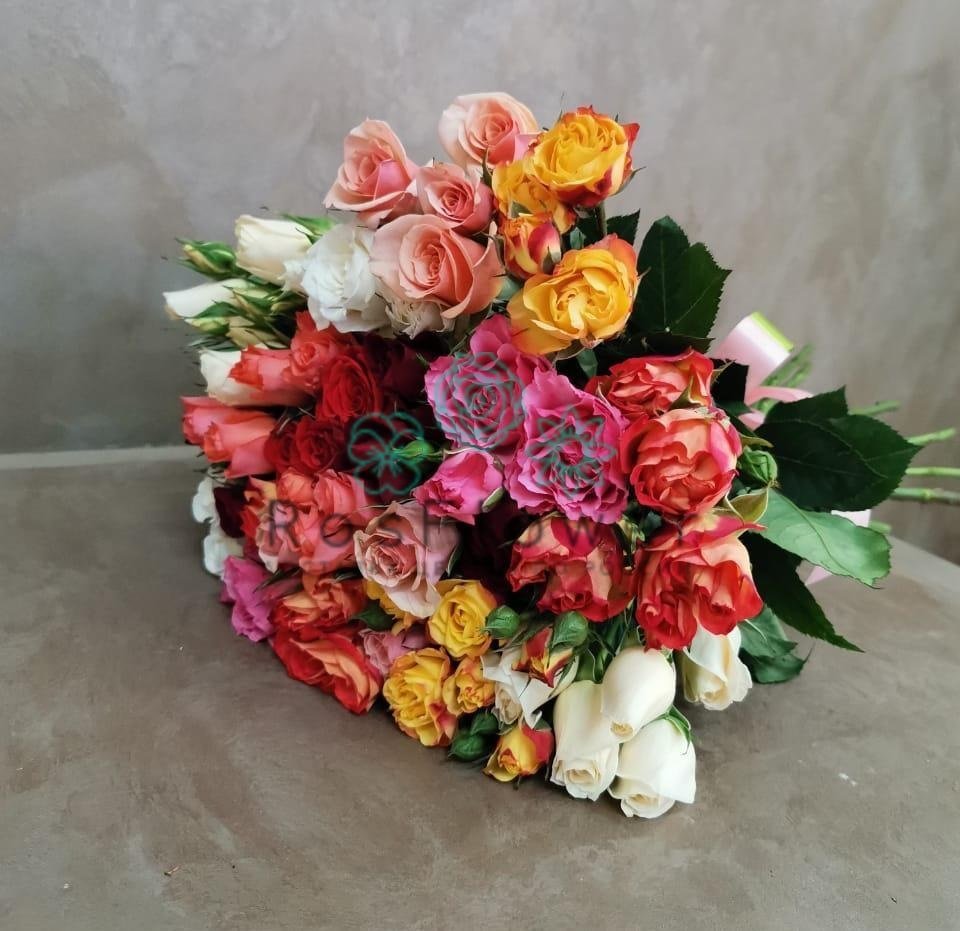 Букет цветов из: Розы в Пономаревка Оренбургская область