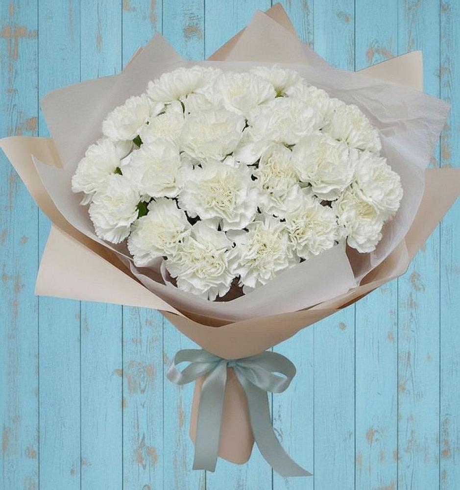 Букет цветов из: Гвоздики в Пономаревка Оренбургская область