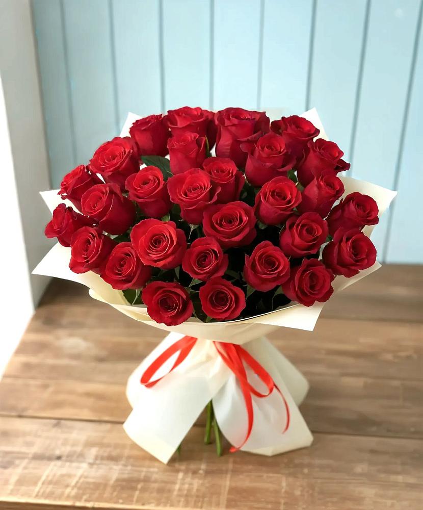Букет 29 Красных роз в Пономаревка Оренбургская область