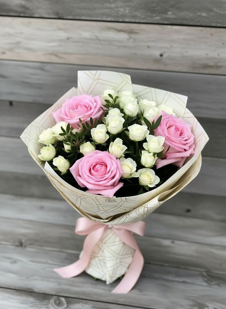 Букет цветов из: Розы в Пономаревка Оренбургская область