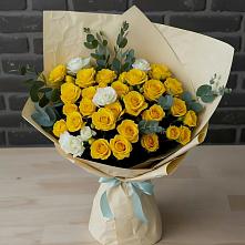 Букет цветов из:  Розы #REPLACE_PRED# Пономаревка Оренбургская область