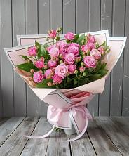 Букет Розовый кустик в Пономаревка Оренбургская область