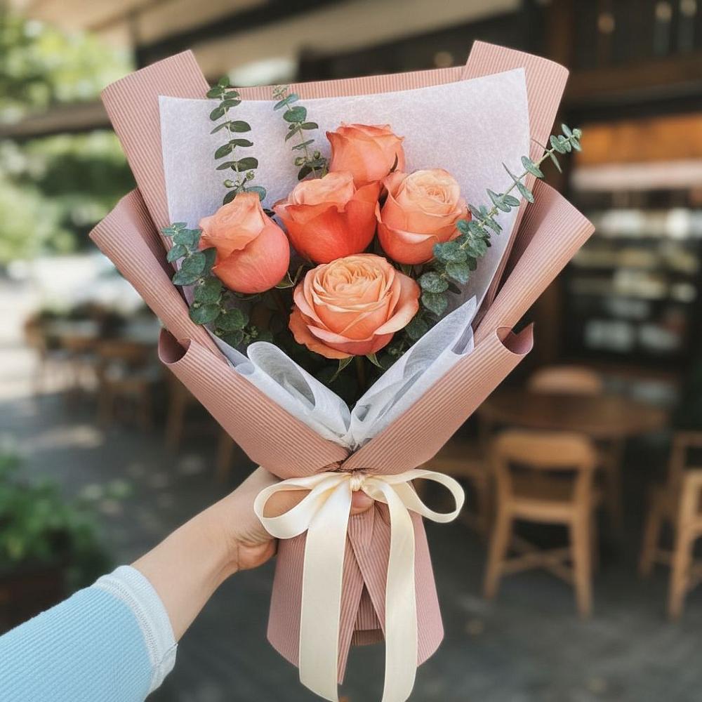 Букет цветов из: Розы в Пономаревка Оренбургская область