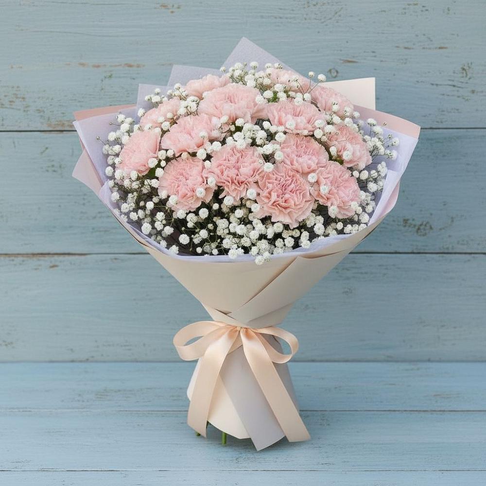 Букет цветов из: Гвоздики в Пономаревка Оренбургская область