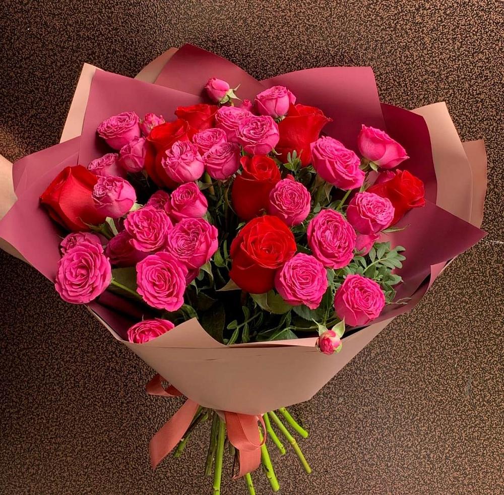 Букет В объятьях нежности в Пономаревка Оренбургская область