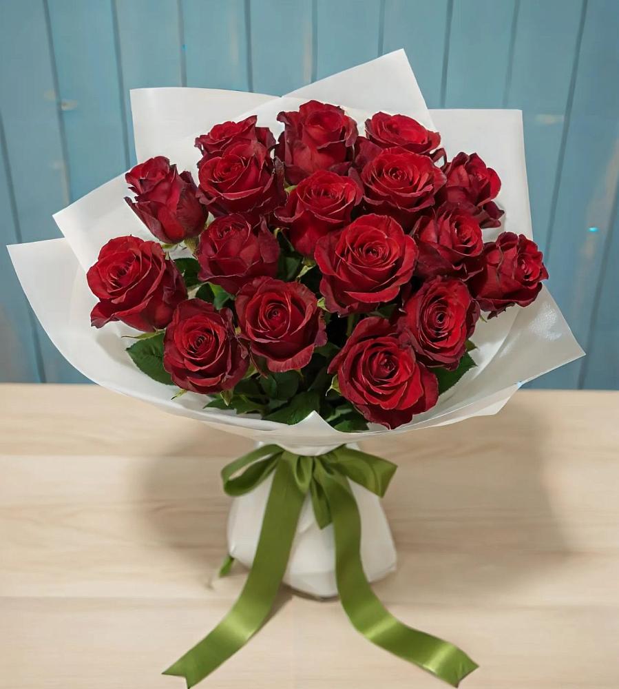 Букет Красные розы в Пономаревка Оренбургская область