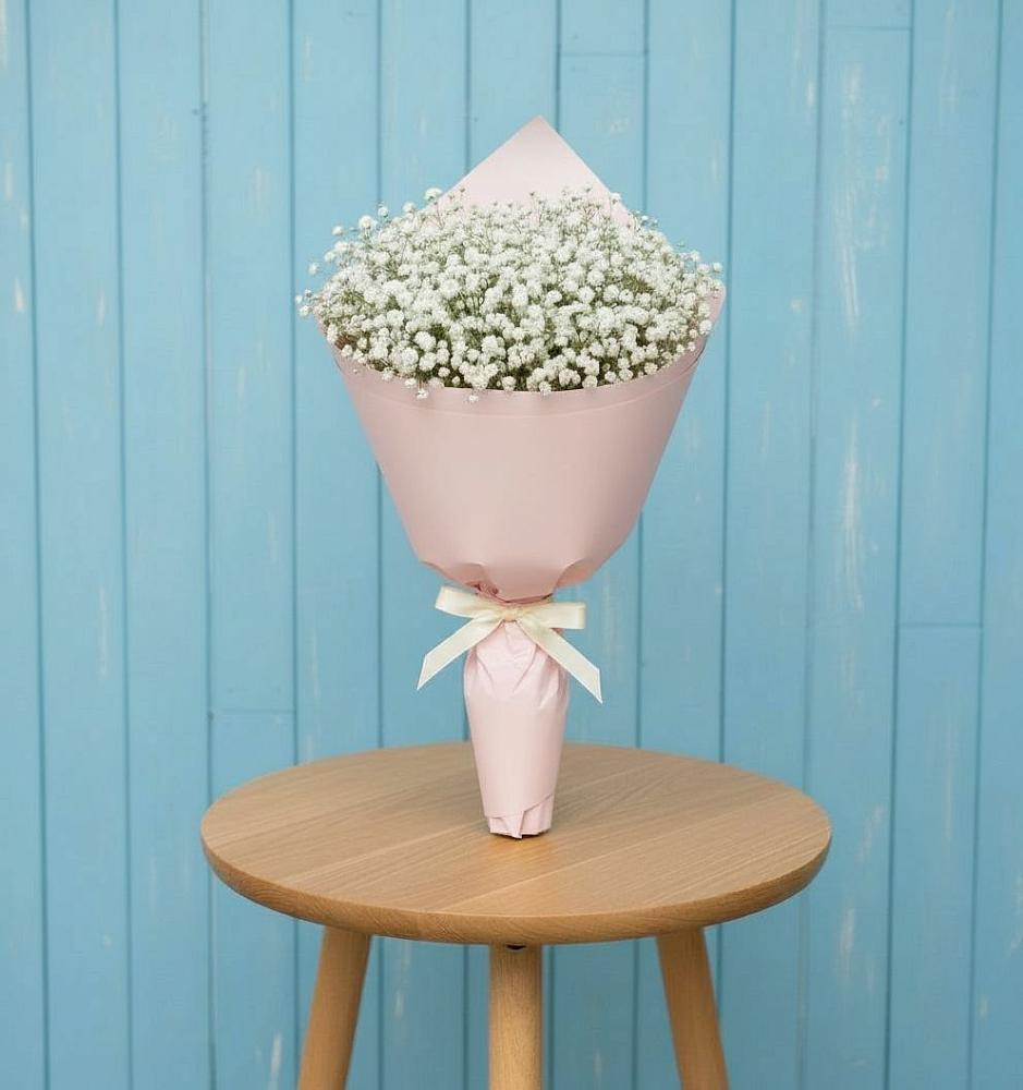 Букет цветов из: Гипсофила в Пономаревка Оренбургская область