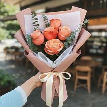Букет цветов из:  Розы в Пономаревка Оренбургская область