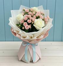 Букет цветов из:  Розы в Пономаревка Оренбургская область