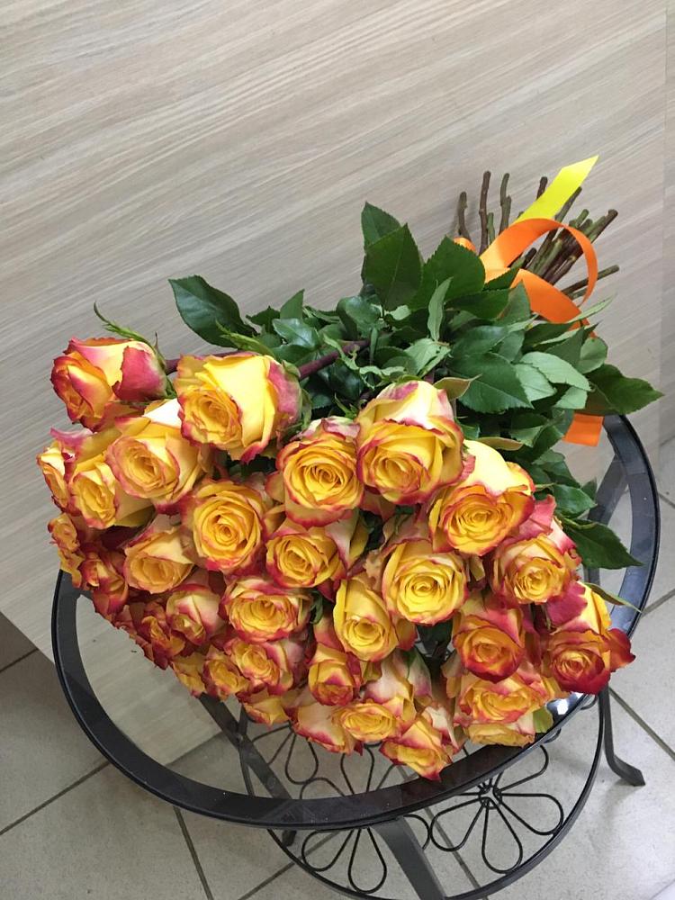 Букет Желтые розы в Пономаревка Оренбургская область