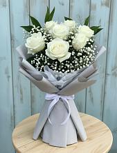 Букет цветов из:  Розы в Пономаревка Оренбургская область
