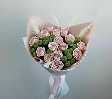 Букет цветов из:  Розы и Хризантемы в Пономаревка Оренбургская область