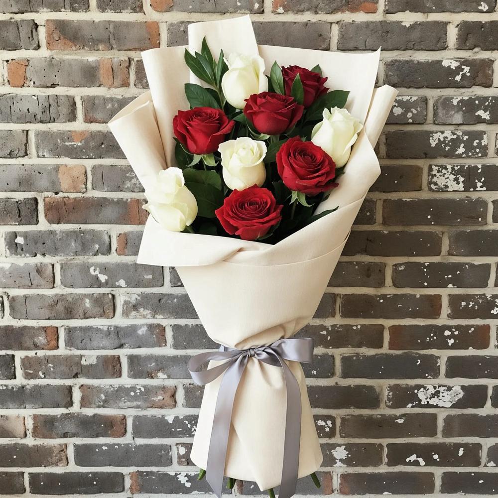 Букет цветов из: Розы в Пономаревка Оренбургская область