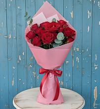 Букет цветов из:  Розы в Пономаревка Оренбургская область