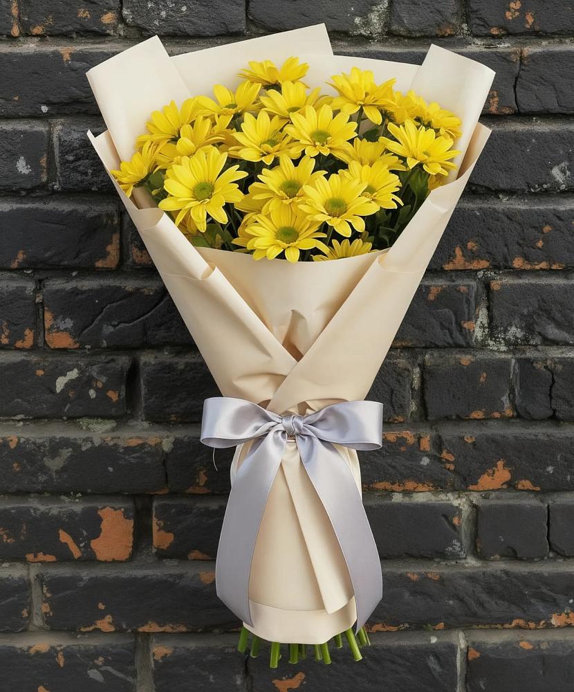 Букет цветов из: Хризантемы в Пономаревка Оренбургская область