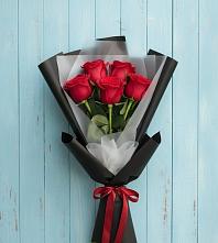 Букет цветов из:  Розы в Пономаревка Оренбургская область