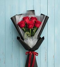 Букет цветов из:  Розы в Пономаревка Оренбургская область