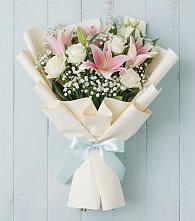 Букет цветов из:  Лилии в Пономаревка Оренбургская область