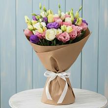 Букет цветов из:  Лизиантусы в Пономаревка Оренбургская область