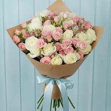 Букет цветов из:  Розы в Пономаревка Оренбургская область