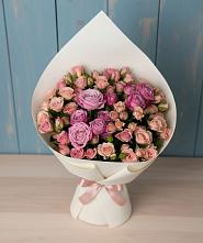 Букет цветов из:  Розы в Пономаревка Оренбургская область